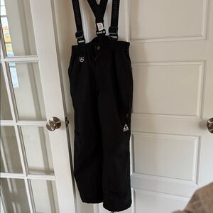 Gerry Boys Black Suspender Snow Pants